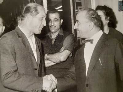 ...che di tanto in tanto riceveva il saluto di qualche personaggio famoso, come Gino Bartali...